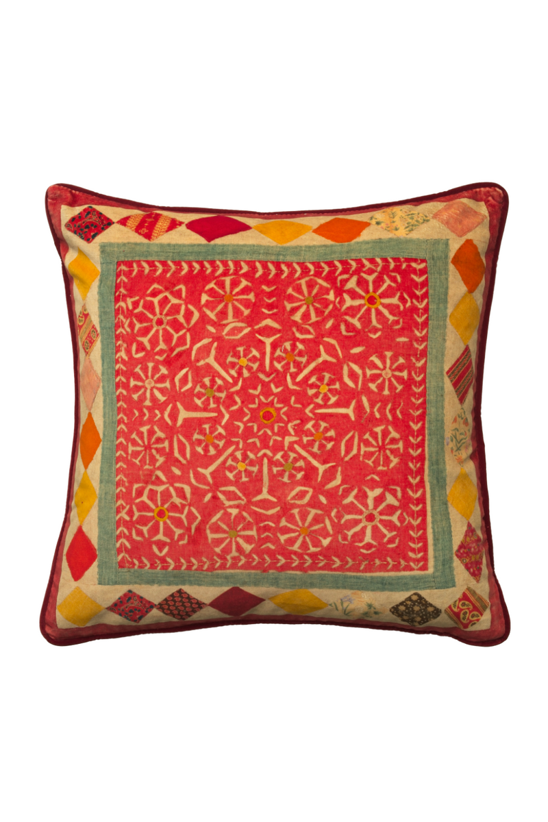 Bohemian Cushion With Piping | Andrew Martin Courtyard | Oroatrade.com