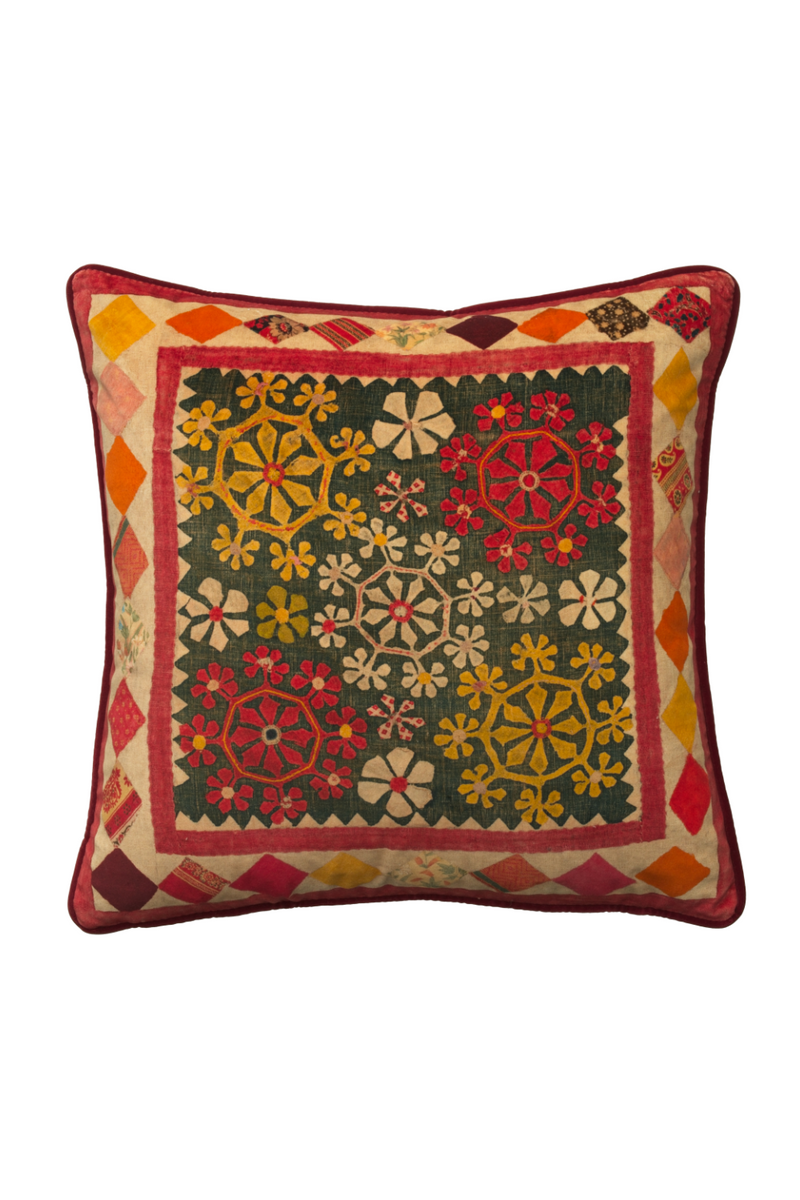 Floral Patterned Outdoor Cushion | Andrew Martin Courtyard | Oroatrade.com