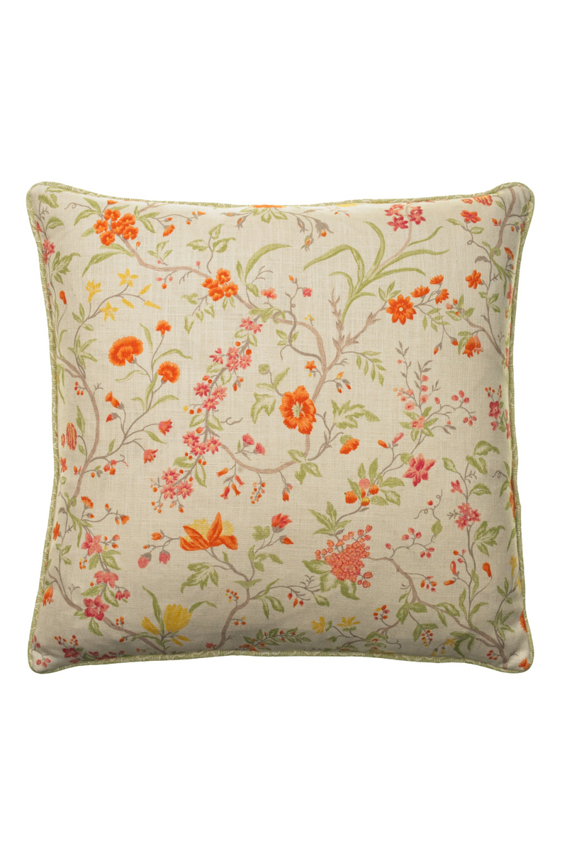 Floral Linen Cushion | Andrew Martin Ramble | Oroatrade.com