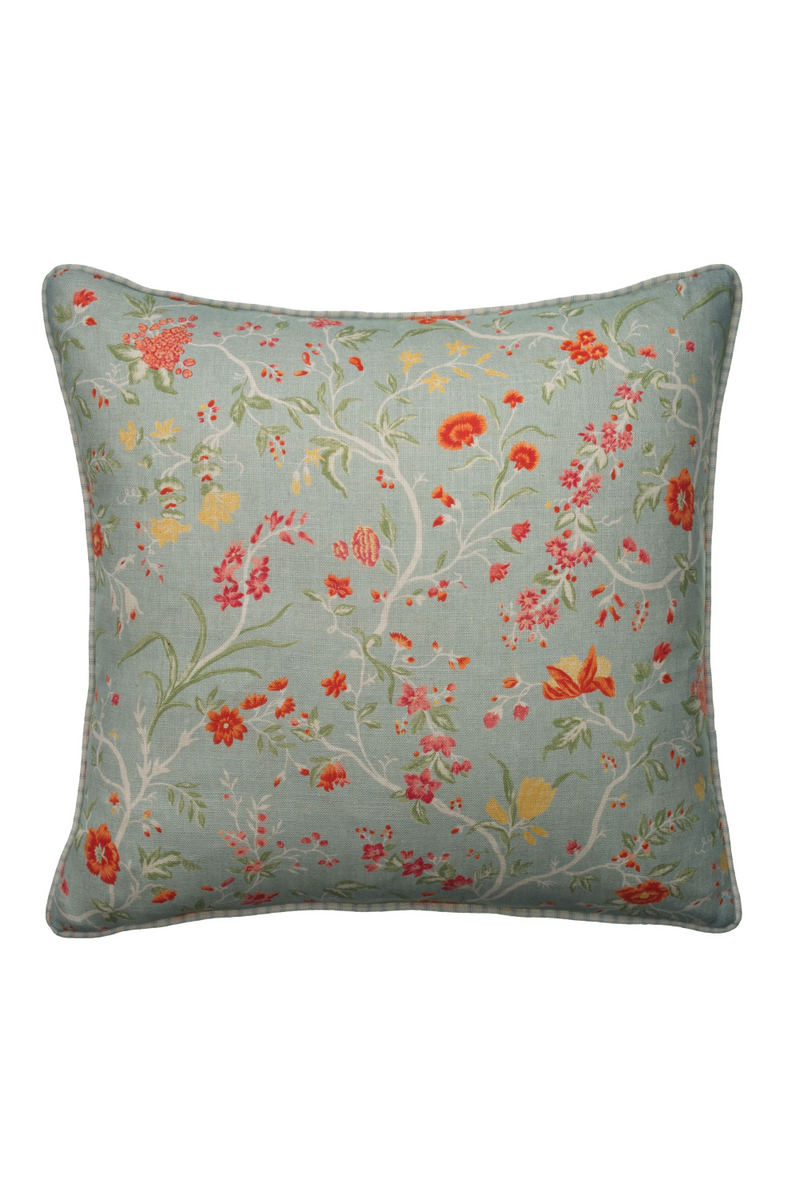 Floral Linen Cushion | Andrew Martin Ramble | Oroatrade.com