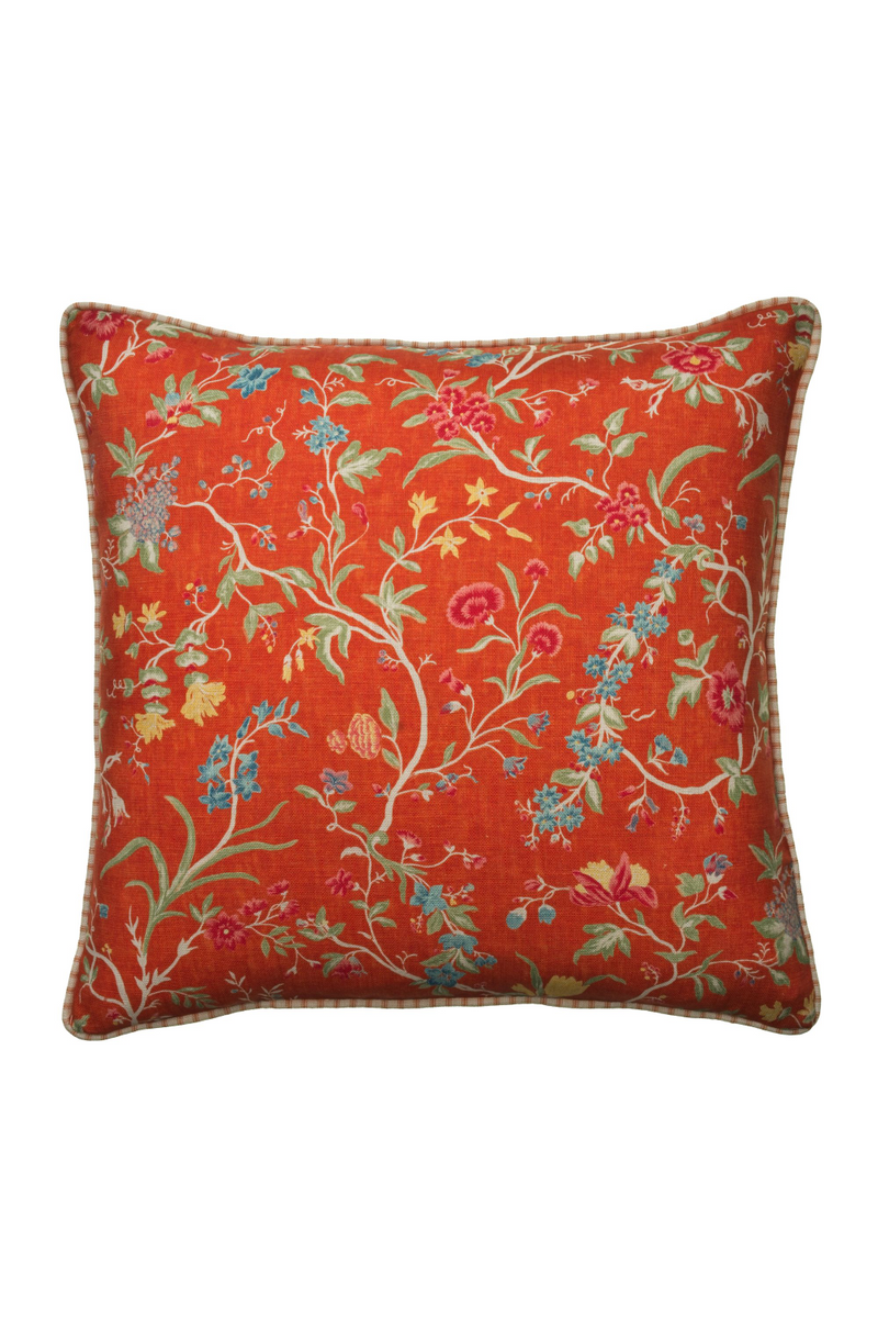 Floral Linen Cushion | Andrew Martin Ramble | Oroatrade.com