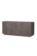 Black Oak Herringbone Sideboard L | Andrew Martin Kinvara | OROATRADE