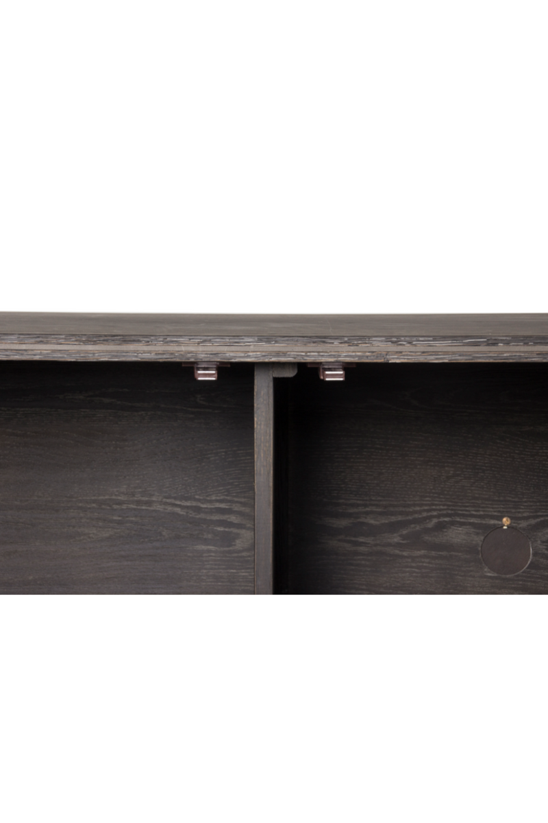 Black Oak Herringbone Sideboard L | Andrew Martin Kinvara | OROATRADE