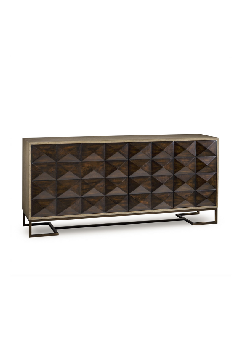 Oak and Walnut Geometrical Sideboard - Andrew Martin Casey | OROATRADE