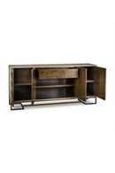 Oak and Walnut Geometrical Sideboard - Andrew Martin Casey | OROATRADE