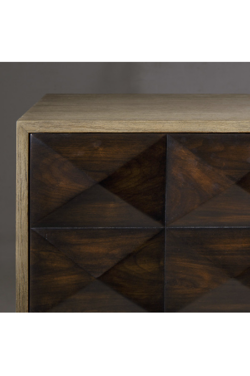 Oak and Walnut Geometrical Sideboard - Andrew Martin Casey | OROATRADE