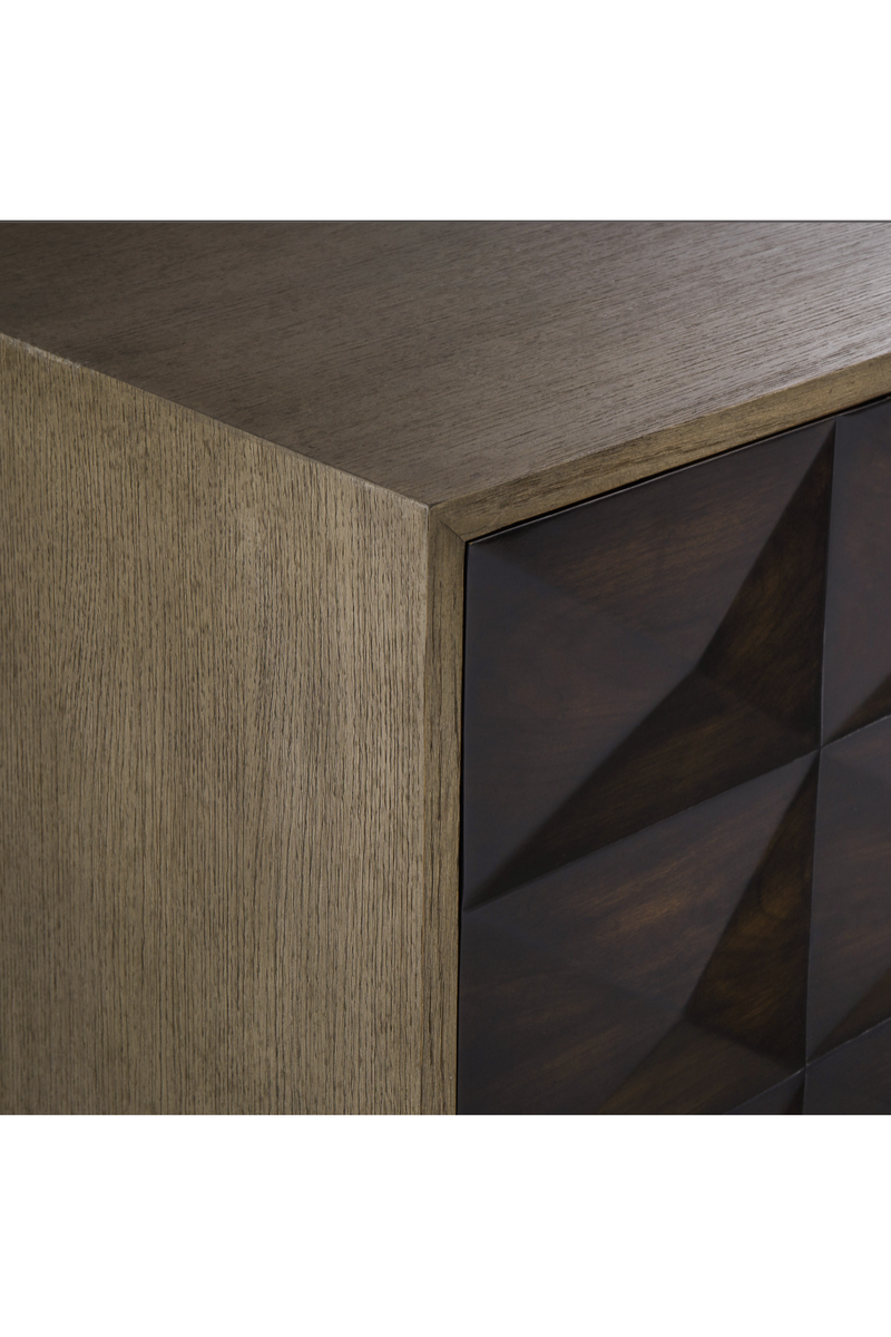 Oak and Walnut Geometrical Sideboard - Andrew Martin Casey | OROATRADE