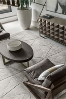 Oak and Walnut Geometrical Sideboard - Andrew Martin Casey | OROATRADE