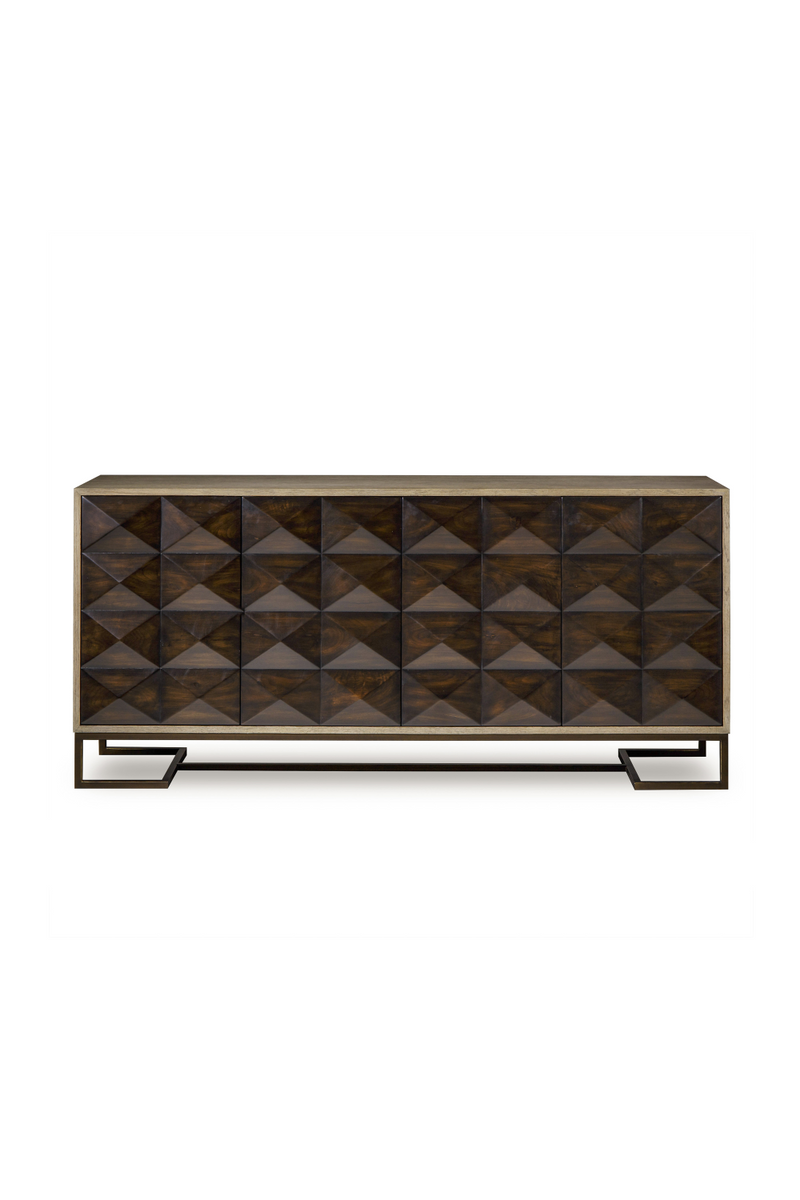 Oak and Walnut Geometrical Sideboard - Andrew Martin Casey | OROATRADE