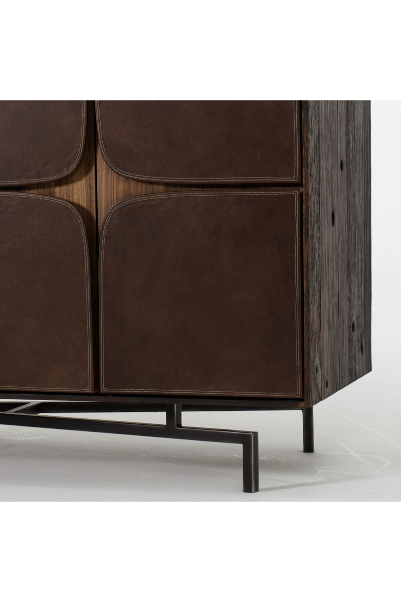 Mid-Century Leather Sideboard | Andrew Martin Miles | Oroatrade