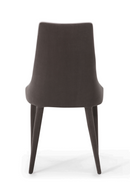 Charcoal Gray Velvet Armless Dining Chair | Andrew Martin Saber | OROATRADE