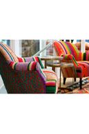 Upholstered Wingback Armchair | Andrew Martin Victoria | Oroatrade.com