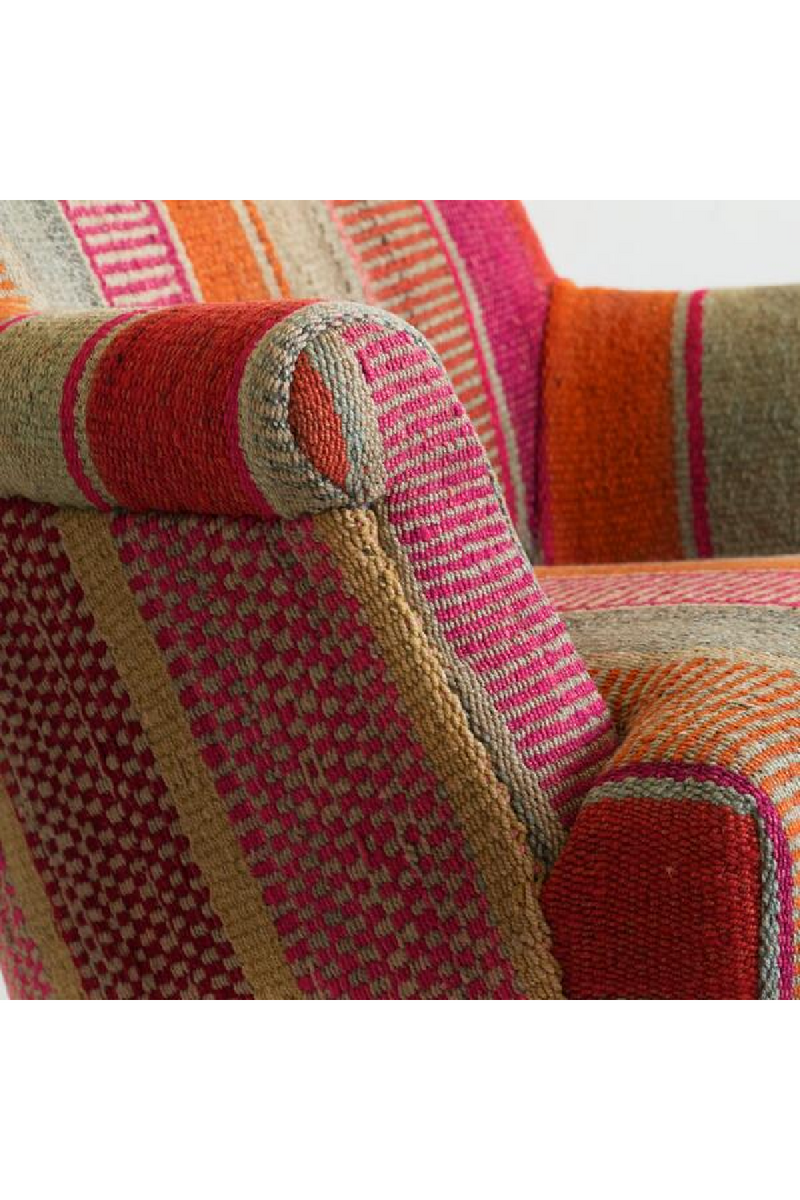 Upholstered Wingback Armchair | Andrew Martin Victoria | Oroatrade.com
