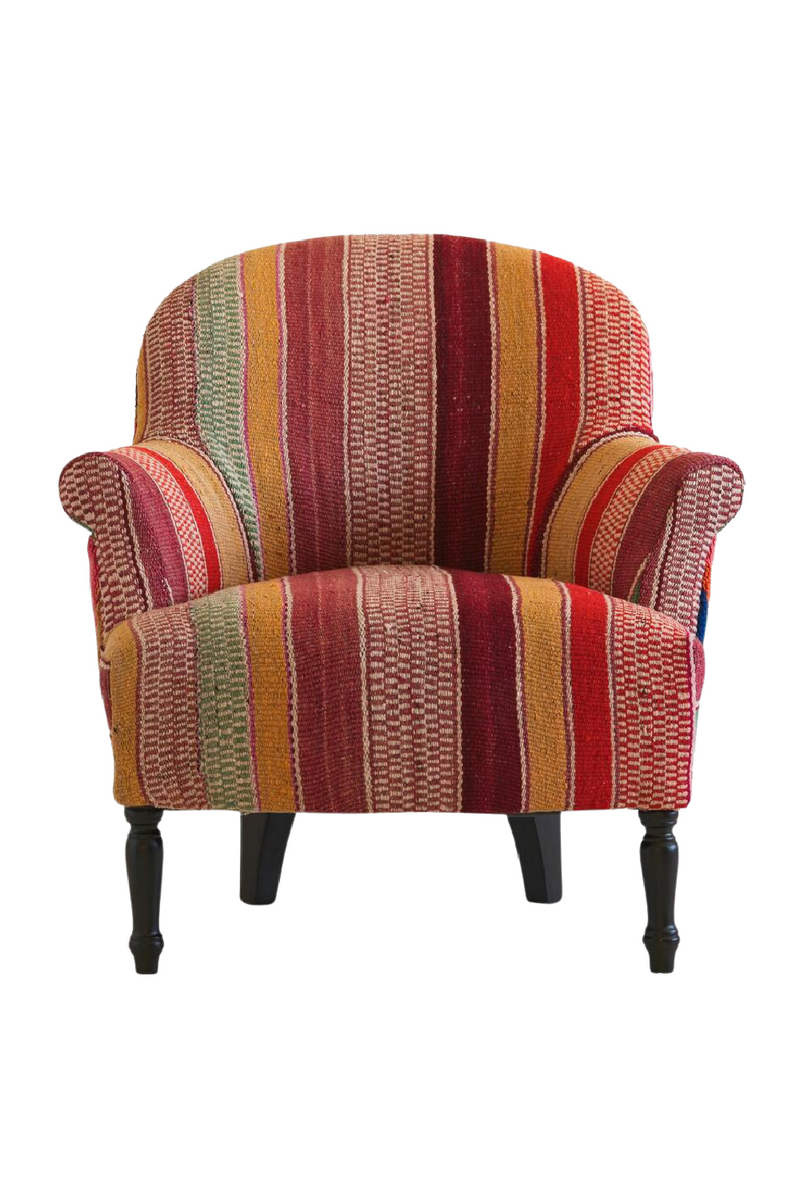 Upholstered Wingback Armchair | Andrew Martin Victoria | Oroatrade.com