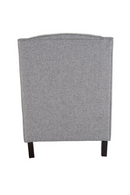 Gray Upholstery Curved Arms Chair | Andrew Martin Finbar | OROATRADE