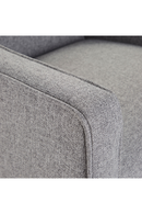 Gray Upholstery Curved Arms Chair | Andrew Martin Finbar | OROATRADE