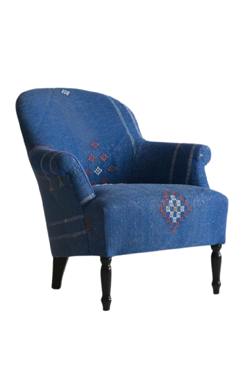 Upholstered Wingback Armchair | Andrew Martin Victoria | Oroatrade.com