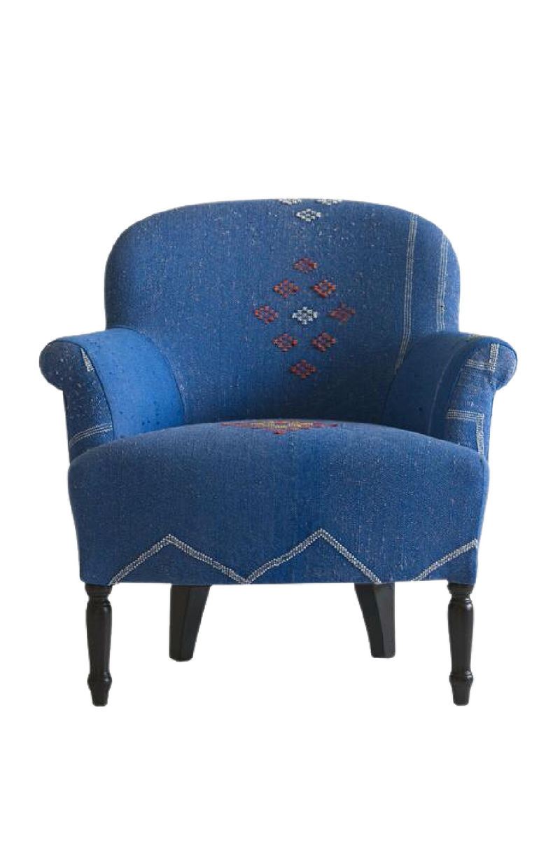 Upholstered Wingback Armchair | Andrew Martin Victoria | Oroatrade.com