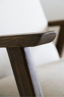 Cream Upholstered Linen Armchair | Andrew Martin Rory | OROATRADE