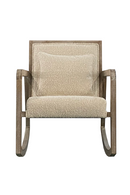 Cream Bouclé Rocking Chair | Andrew Martin Jed | OROATRADE