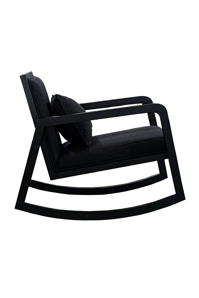 Black Modern Rocking Chair | Andrew Martin Jed | OROATRADE