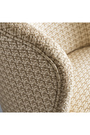 Neutral Fabric Swivel Cocktail Chair | Andrew Martin Dorothy | OROATRADE