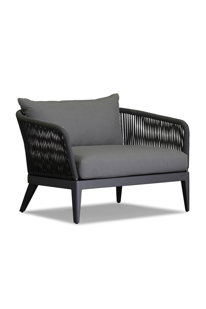 Curved Outdoor Armchair | Andrew Martin Voyage | Oroatrade
