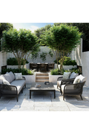 Curved Outdoor Armchair | Andrew Martin Voyage | Oroatrade