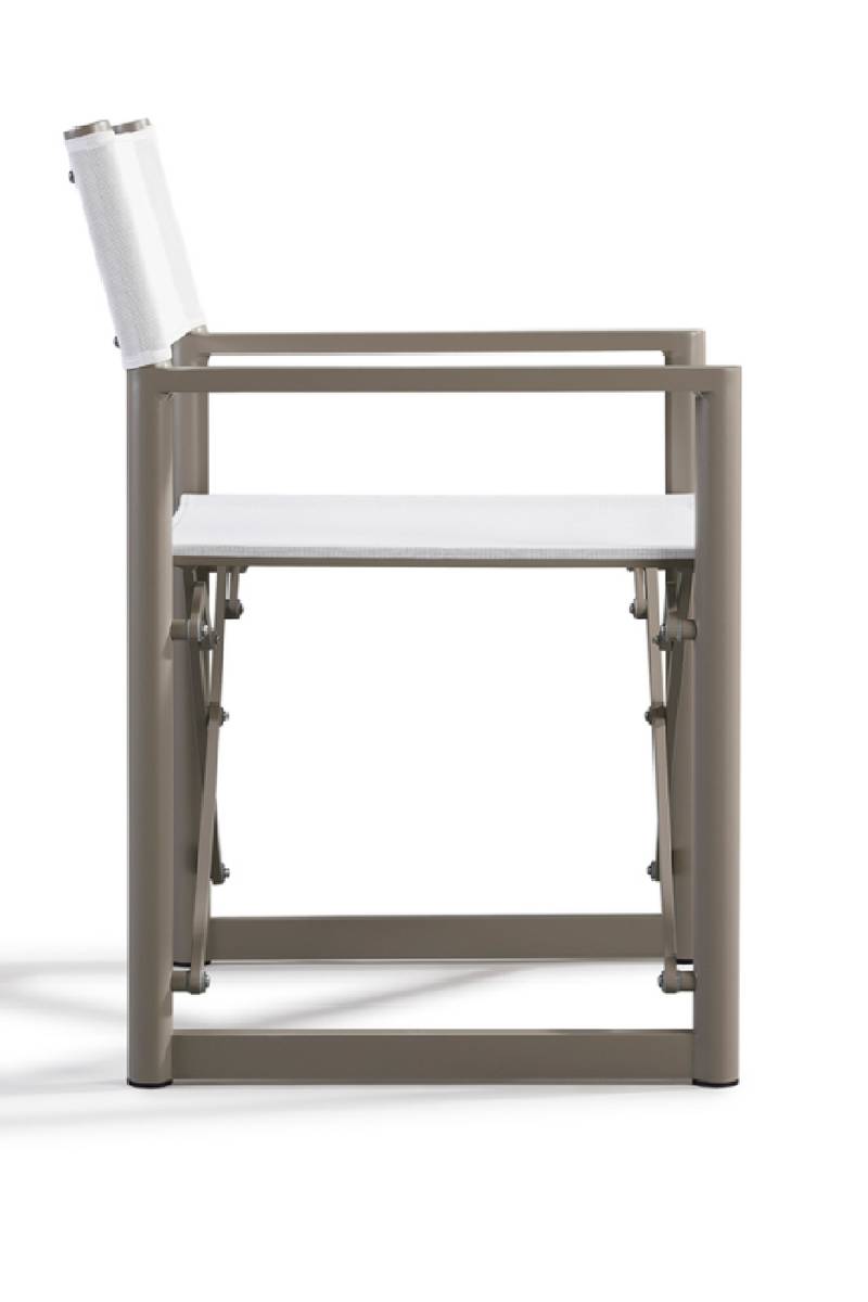 Taupe and White Outdoor Dining Chair | Andrew Martin Harlyn | OROATRADETRADE.com