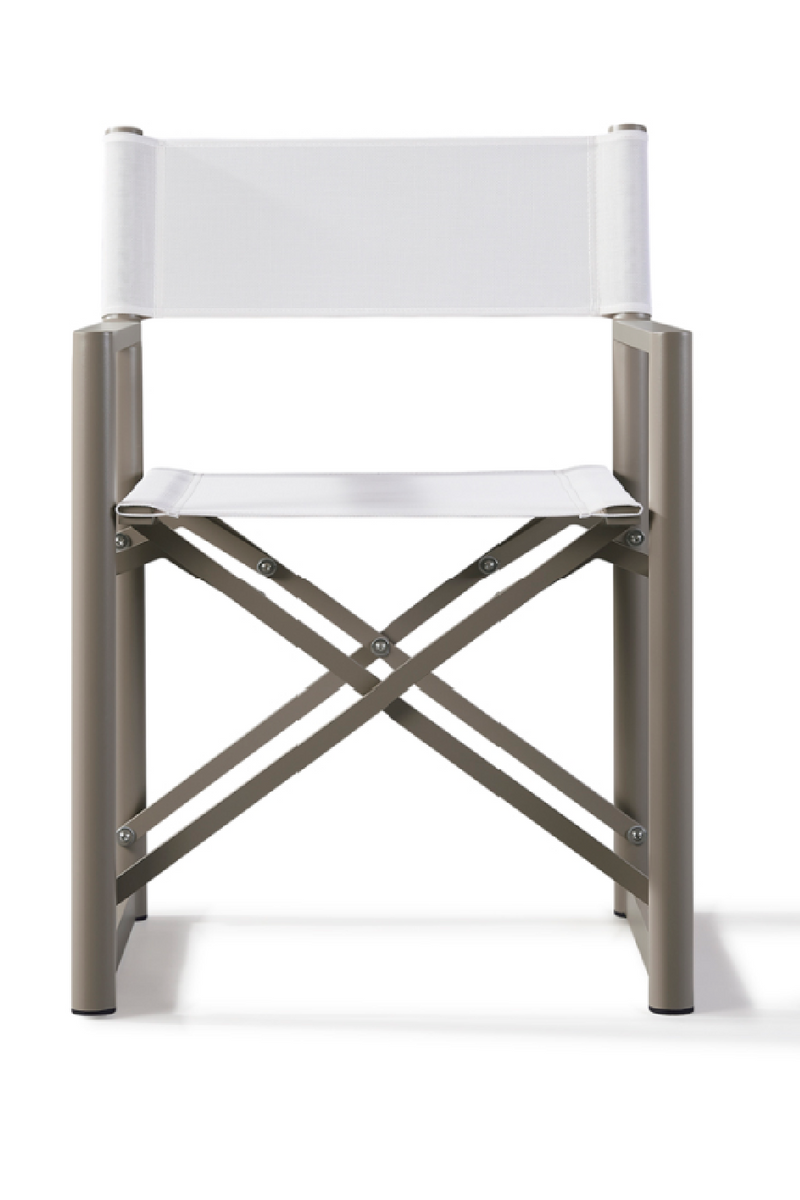 Taupe and White Outdoor Dining Chair | Andrew Martin Harlyn | OROATRADETRADE.com