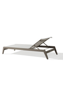 Graphite Outdoor Sun Lounger | Andrew Martin Harlyn | Oroatrade.com