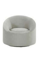 Round Gray Occasional Chair | Andrew Martin Grayson | OROATRADE