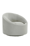Round Gray Occasional Chair | Andrew Martin Grayson | OROATRADE