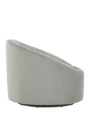 Round Gray Occasional Chair | Andrew Martin Grayson | OROATRADE