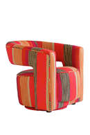 Multi-colored Sculptural Swivel Chair | Andrew Martin Madison | OROATRADE