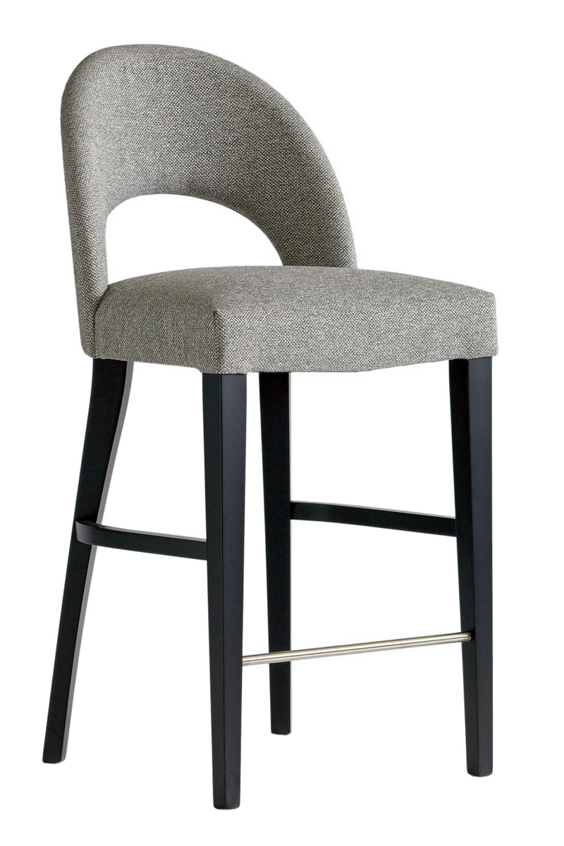 Cut-Out Back Modern Bar Stool | Andrew Martin Dune | OROATRADE