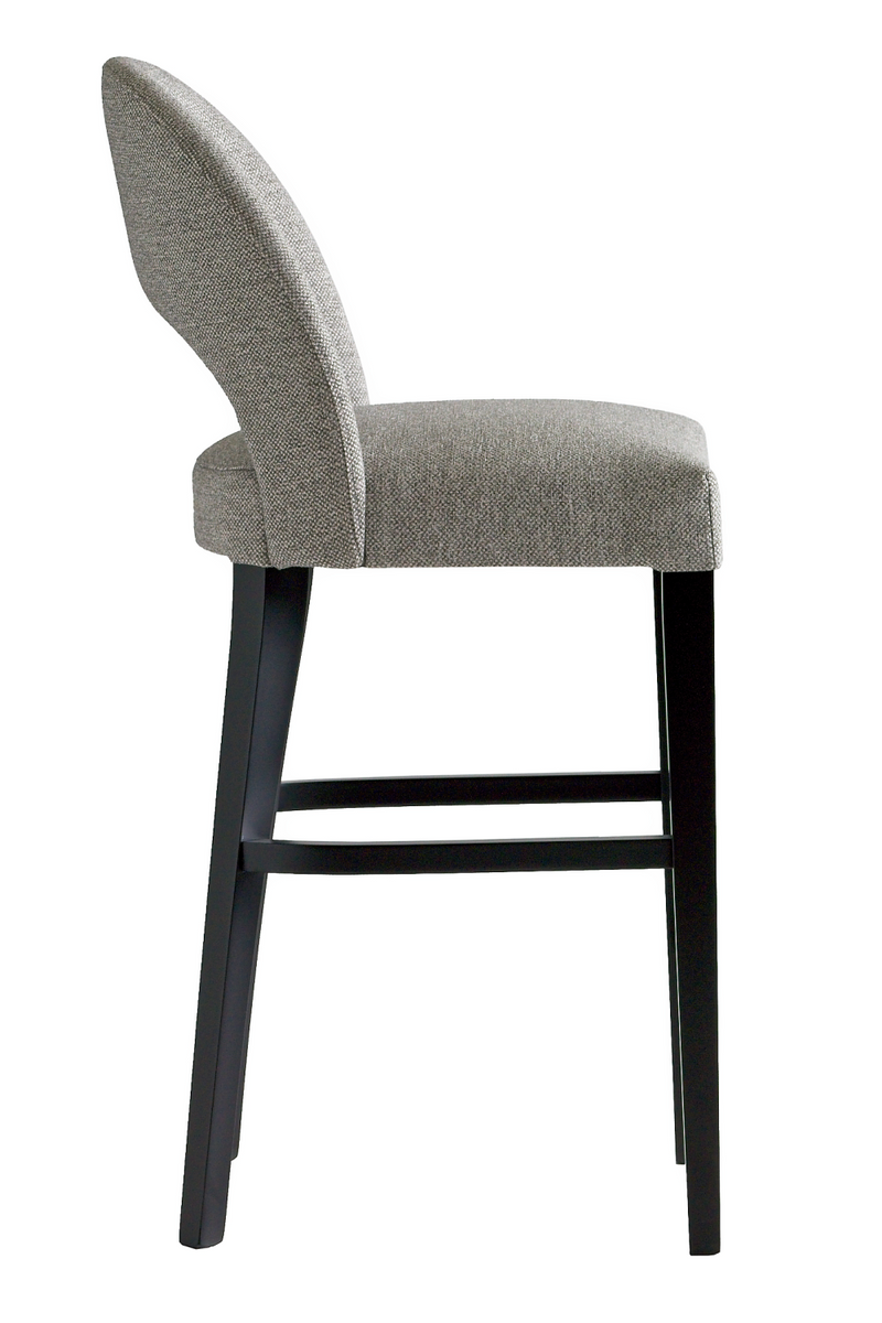 Cut-Out Back Modern Bar Stool | Andrew Martin Dune | OROATRADE