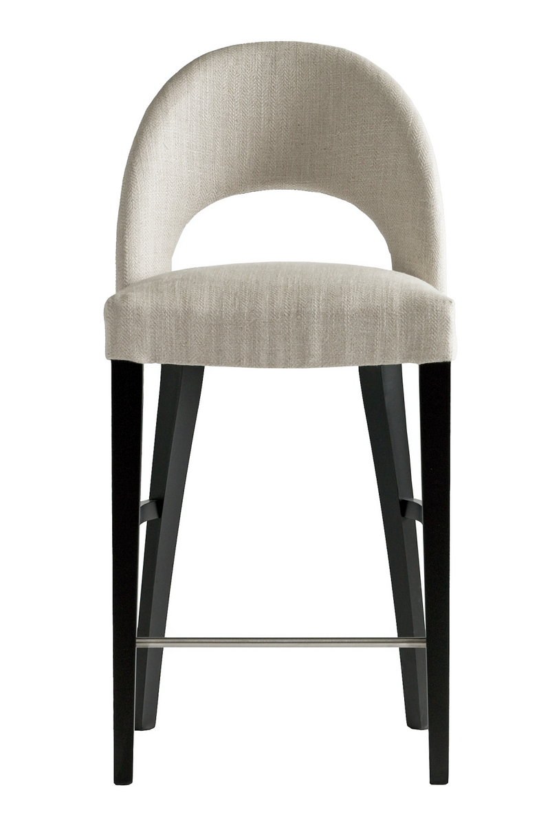 Cut-Out Back Modern Bar Stool | Andrew Martin Dune | OROATRADE