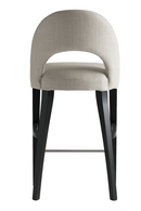 Cut-Out Back Modern Bar Stool | Andrew Martin Dune | OROATRADE
