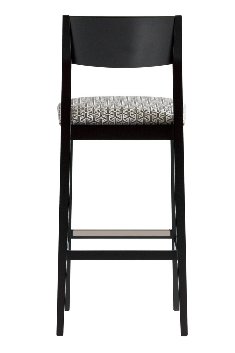 Black Modern Bar Stool | Andrew Martin Sumi | OROATRADE