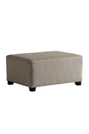 Rectangular Upholstered Ottoman | Andrew Martin Dene | OROATRADE