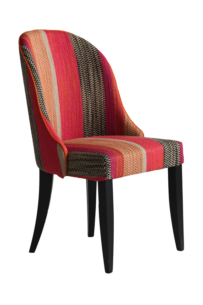 Curved Back Upholstered Dining Chair | Andrew Martin | OROATRADETRADE.com