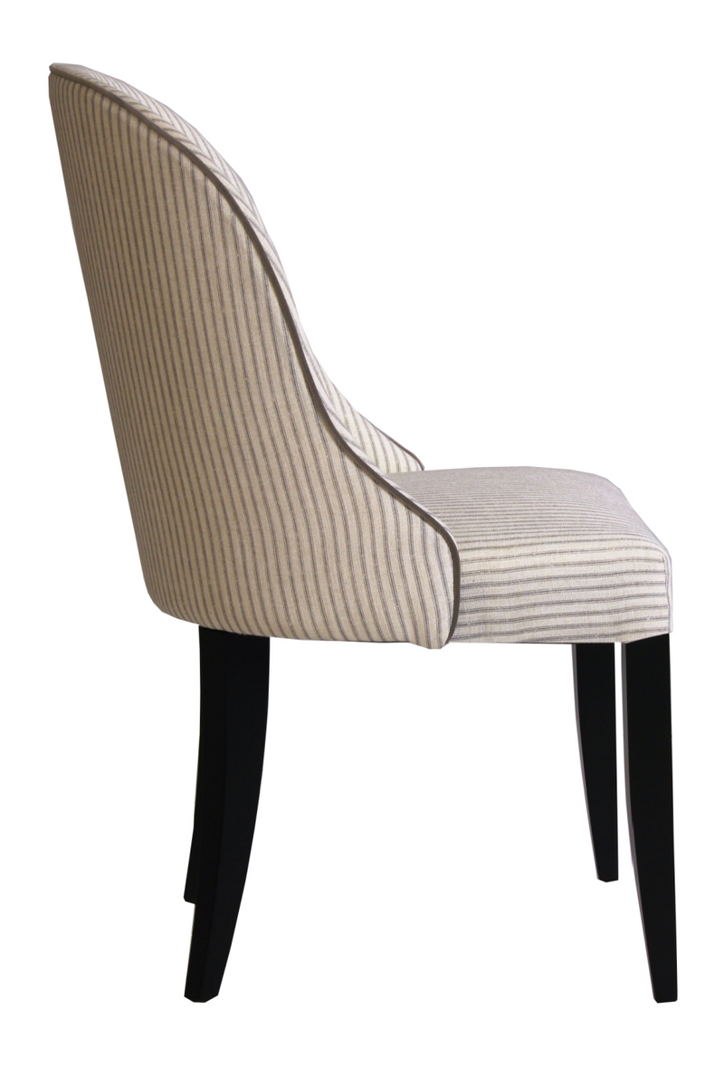 Curved Back Upholstered Dining Chair | Andrew Martin | OROATRADETRADE.com