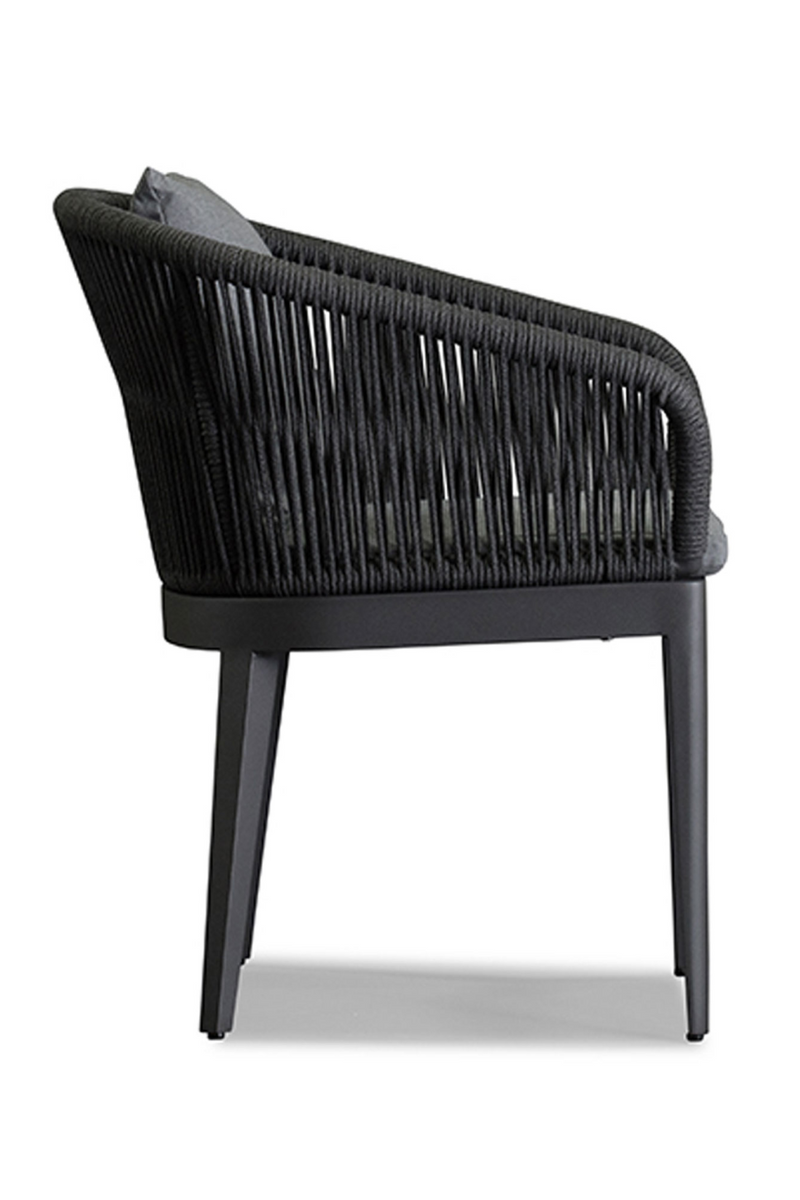 Curved Outdoor Dining Chair | Andrew Martin Voyage | Oroatrade