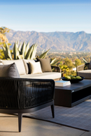 Curved Outdoor Dining Chair | Andrew Martin Voyage | Oroatrade