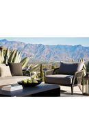 Curved Outdoor Dining Chair | Andrew Martin Voyage | Oroatrade