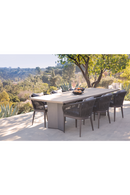 Curved Outdoor Dining Chair | Andrew Martin Voyage | Oroatrade