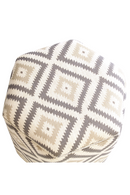 Hexagonal Upholstered Ottoman | Andrew Martin Hexa | OROATRADE