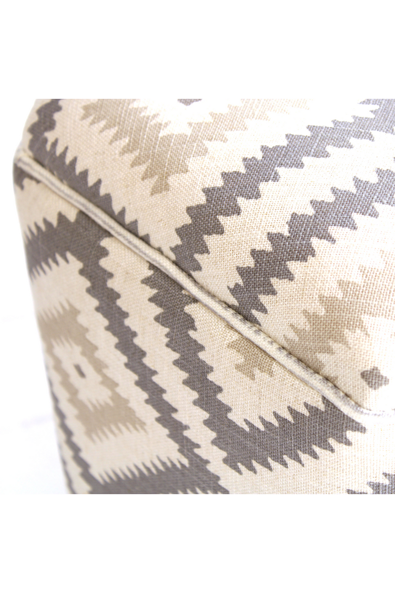 Hexagonal Upholstered Ottoman | Andrew Martin Hexa | OROATRADE