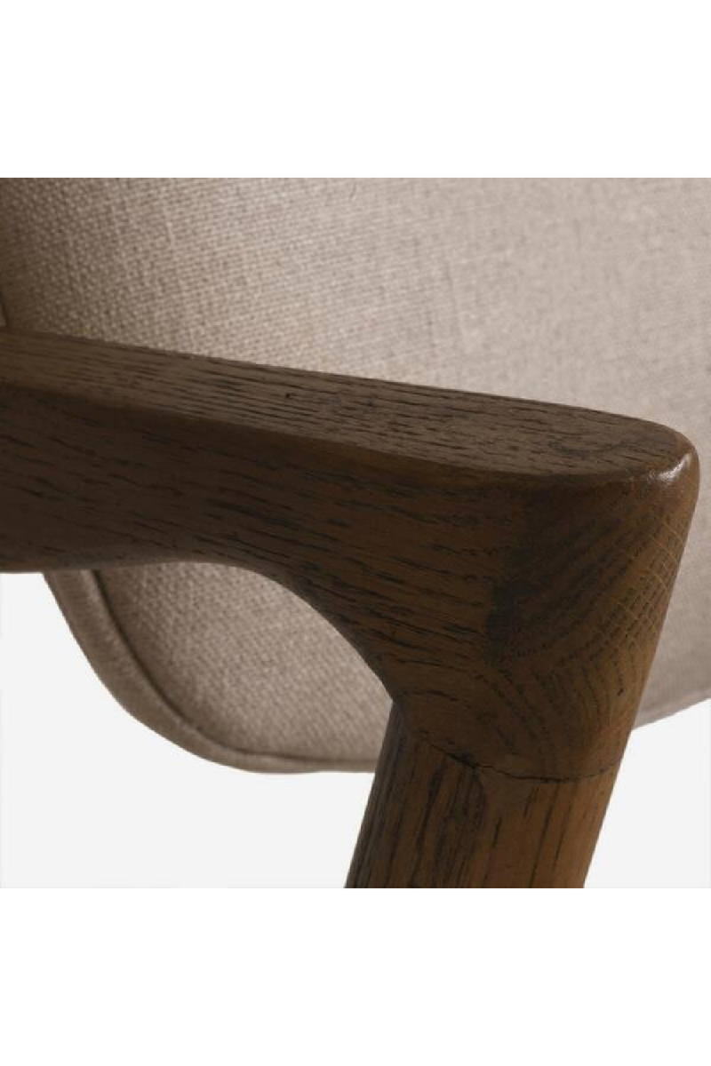 Dark Wood Framed Dining Chair | Andrew Martin Magnus | Oroatrade.com